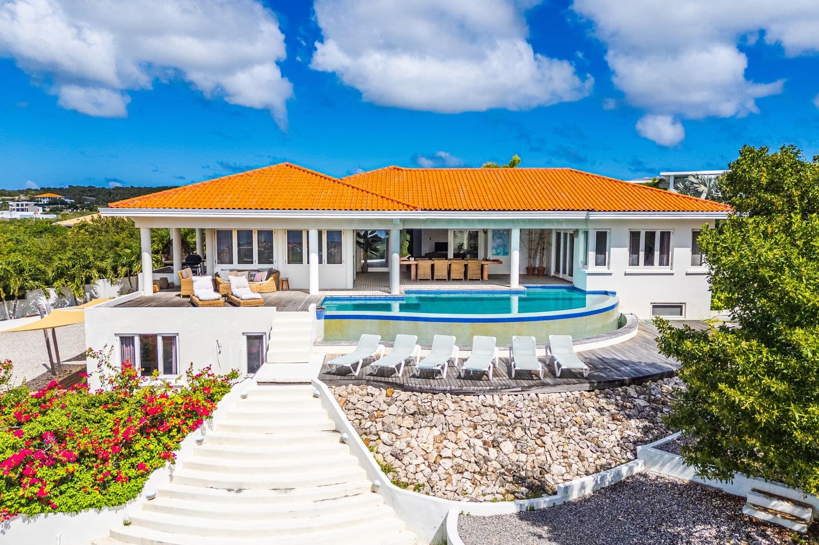 Terrace 18 - Luxury 4BR Villa with Ocean & Klein Bonaire Views