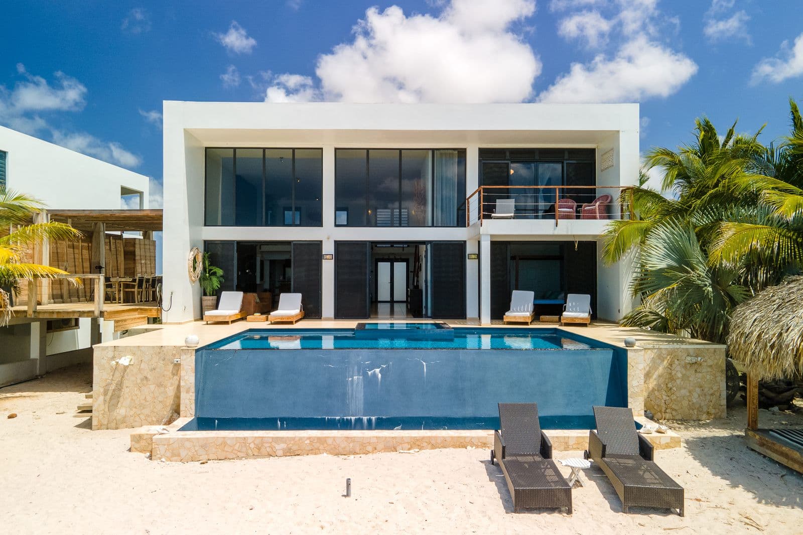 Bonaire Beach Villa 1 - Oceanfront Luxury with Private Beach