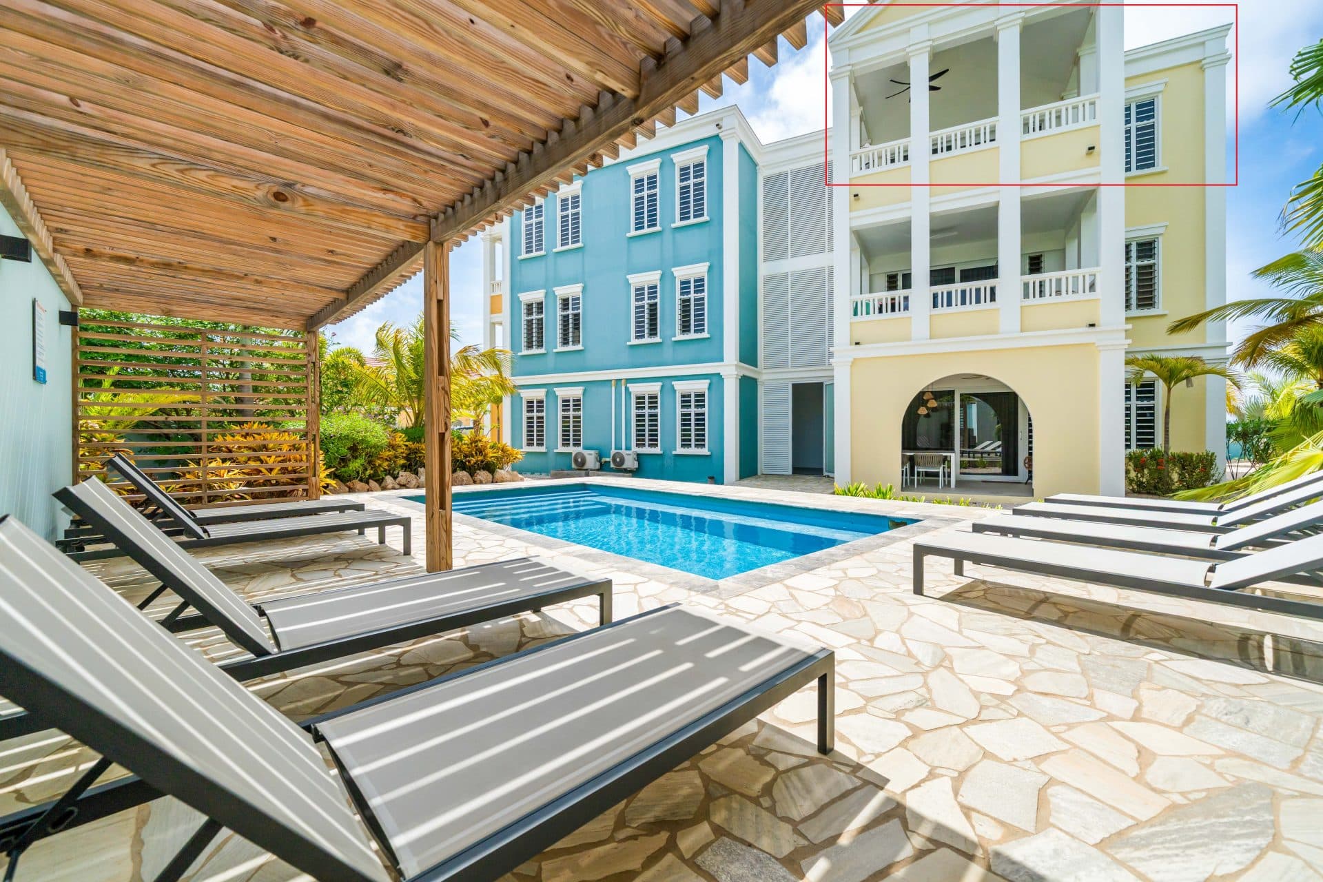 Kaya Watervillas 98 A11 - Top-Floor Condo with Pool & Marina Views